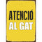 Plaat Magnet & Steel – Kattenthema – Uniek en Functioneel Decor