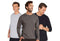 Pantoneclo comfortabele kartoenen T-shirts - Lange mauwen - Set van 3 - Maat XL