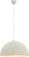 vidaXL Hanglamp E27 Ø50 cm wit en zilver