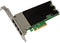 Intel X710-T4 - Netwerkadapter - 4x Ethernet 10G/5G/2.5G/1G/100M - Zwart