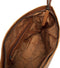 Leren Schoudertas Cognac Amelia