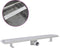 vidaXL - Doucheafvoer - rechthoekig - golf - 730x140 - mm - roestvrij - staal