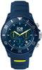 Ice Watch Ice Chrono - Blue Lime 021426 Horloge - Siliconen - Blauw - Ø 40 mm