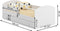 LUK - Peuterbed - met lade & matras - 140x70cm - met kindergraphics