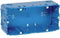 GGK GED50/2blau voor Inbouwdoos 142 mm Blauw 1 stuk(s)