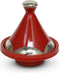 Safaary - Marokkaanse Tajine mini Rood Metaal Ø 13 x 14cm