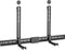 Universele Soundbar Beugel - Wandmontage onder of boven TV - Geschikt voor soundbars tot 15 kg - Zwart