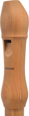 Hohner B9560 Musica Sopran Blockfluit Barock, dubbel, Birnbaum natur - Sopraan blokfluit (Barok)