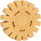 KS Tools 515.1366 Caramelschijf met lamellen, verpakking van 6 stuks