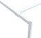 vidaXL - Inloopdouchewand - 115x195 - cm - transparant - ESG-glas - wit