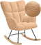 Noella Schommelstoel - Relaxstoel - Hoge rugleuning - Bruin Mocha Mousse