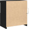 vidaXL - LED Dressoir - RGB Verlichting - Zwart - 60,5 x 37 x 67 cm