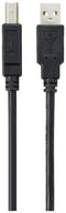 Renkforce RF-5720372 - USB-kabel - 20 m - Zwart