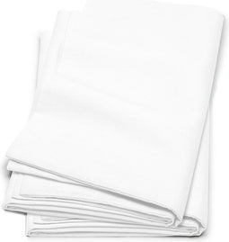 Cinderella - Kussenslopen met rits - Flanel - 80x80 cm - Wit (2 stuks)