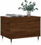 vidaXL - Salontafel - 60x44,5x45 - cm - bewerkt - hout - bruin - eikenkleur
