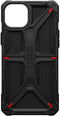 Urban Armor Gear Monarch Kevlar - iPhone 15 Plus Hoesje - Schokbestendig - Zwart