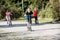 Six Degrees 2-wiel Step Opvouwbaar Voetrem Lichtgroen/wit