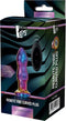 Dream Toys - Vibrerende glazen anaalplug 11 cm met afstandsbediening - Multi color