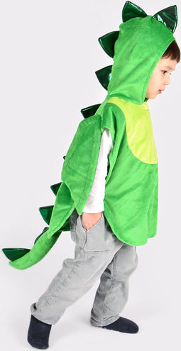 Den Goda Fen Verkleedkledij Dinosaur Mini Cape - 86-110cm - 1-4 jaar - Groen