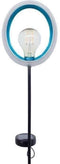 Lantaarn op zonne-energie - GARDEN ID Lagune - Ø16 h80 cm - Autonomie 6-8 uur - Aan/uit knop - Oplaadbare AAA-batterij.