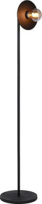 Atmooz - Vloerlamp Jacob - Staande Lamp - Stalamp - Woonkamer - Zwart - Hoogte 155cm - Metaal