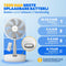 Vulpes Goods® Tech - Ventilator PRO - Draadloos Oplaadbaar - 4in1 Verstelbaar Ultra Stil 12dB - Premium White