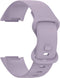 imoshion Siliconen bandje - Geschikt voor Fitbit Charge 6, Charge 5 - Lavendel - L