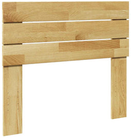 vidaXL - Hoofdbord - 100 - cm - massief - hout - eiken