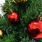 vidaXL - Kerstslinger - 5 m - 75 LED's - groen - goud en rood