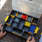 STANLEY SortMaster Organizer Junior - Gereedschapsopberger met uitneembare scheidingen - Zwart/Geel