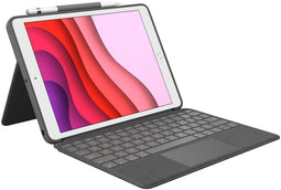 Logitech Combo Touch - Toetsenbord - Voor iPad (7e 8e en 9e generatie) - Grafiet