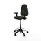 Piqueras y Crespo B2D01RF - Bureaustoel - Hoogteverstelbaar met armleuning - Zwart