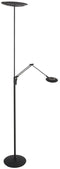 Steinhauer Exclusive - vloerlamp - Zenith2 - zwart - kunststof metaal - design lamp - LED - 4390ZW