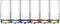 LAV Adora Coral Gekleurde Longrinkglazen - Waterglazen - 6 Stuks - 36 cl