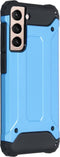 iMoshion Hoesje Geschikt voor Samsung Galaxy S21 Hoesje - iMoshion Rugged Xtreme Backcover - Lichtblauw