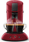 Philips Senseo Original HD6553 - Koffiepadmachine - Koffieboost en Crema Plus - Rood