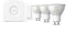 Philips Hue starterkit - 3 slimme GU10 lampen met dimmer switch - wit en gekleurd licht (3 stuks)