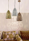 Trio Leuchten Irene - Hanglamp - Ø 235 mm - E14 - brons