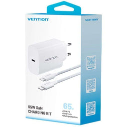 Vention G14W0-EU - Oplader - 65 W - Zwart