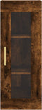 vidaXL - Hangkast - 34,5x34x90 - cm - gerookt - eikenkleurig
