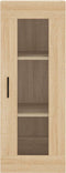 vidaXL - Wandkast - 34,5x34x90 - cm - sonoma - eikenkleurig