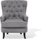 Fauteuil VIBORG II Stof Lichtgrijs