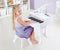 Hape E0338 - Luxe vleugelpiano - 30 toetsen - Wit