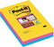 Post-it® Super Sticky Notes, Kleurenset Rio, Canary Yellow™, Mediterraan blauw, Fuchsia, Gelijnd , 101mm x 152mm, 90 blaadjes, 3 blokken