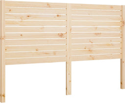 vidaXL - Hoofdbord - 206x4x100 - cm - massief - grenenhout