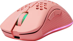 Deltaco GAM-120 - Draadloze Gaming Muis - RGB Achtergrondverlichting - Roze