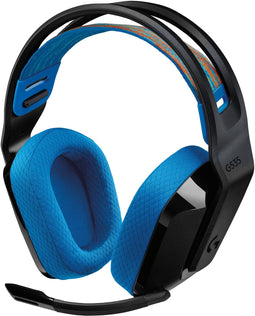Logitech G535 - Headset - Draadloos RF-connectiviteit 12 m - Zwart Blauw