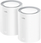 Cudy M1800 - AX1800 Mesh WiFi 6 - 1201 Mbit/s 5 GHz en 574 Mbit/s 2.4 GHz (2-pack)