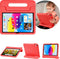 imoshion Tablet Hoes Kinderen - Geschikt voor iPad 11 (2025) 11 inch / 10e generatie (2022) 10.9 inch - Kidsproof Backcover met handvat - Rood