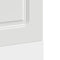 vidaXL - Vaatwaspaneel - Kalmar - 60x1,5x67 - cm - bewerkt - hout - wit